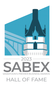 The 2023 SABEX award recognizing Saskatoon Business College.